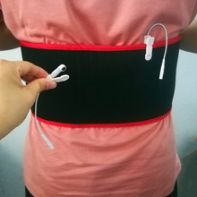 銀纖維導電按摩腰帶電極護腰理療電療儀護腰帶電刺激腰部--不發熱