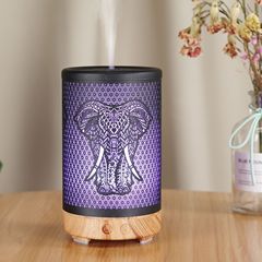 Cross-border sourcing export elephant hardware iron art aroma diffuser small elephant desktop animal hollow humidifier aroma diffuser wholesale