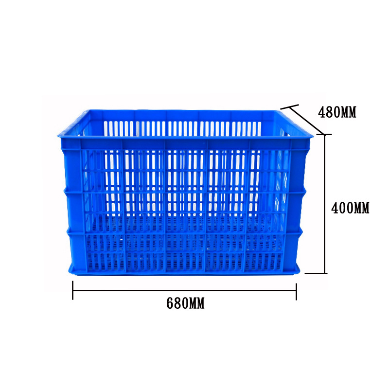 大号680塑料周转筐框周转箱蔬菜水果筐加运输中转筐长方。
