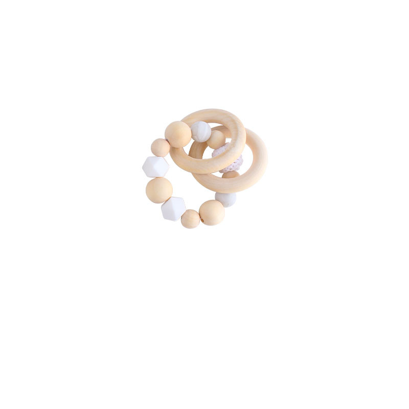 DIY juguete sonajero cuna cochecito coche adornos bebé chupete cadena teether palo Amazon nuevo