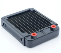 铝散热排十排管120水冷散热器铝冷凝器工业装1个120mm风机