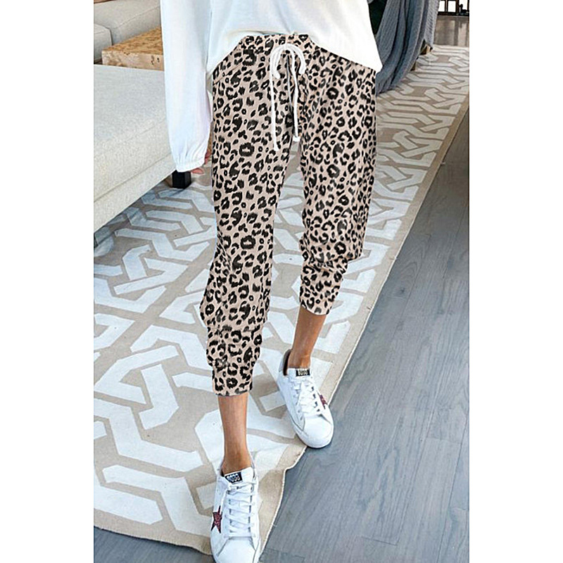 women's loose printe casual pants NSKX5831