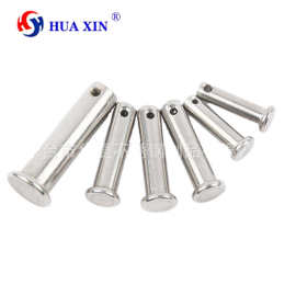 304销轴不锈钢GB882带孔定位b型销轴圆柱平头销钉3 4 5 6 8 10 12