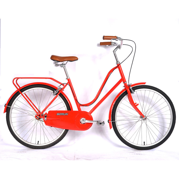 26-inch high carbon steel lady's car commuter car light lift student bicycle city car