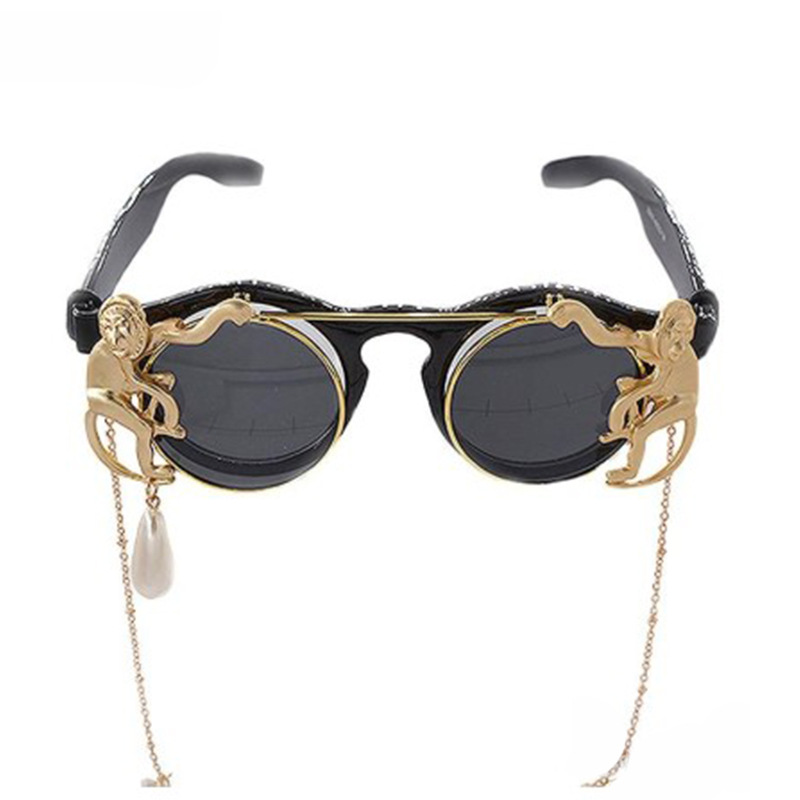 45g Weight UV400 Protection Lens Material Retro Style Black Color Retro UV400 Protection Women's Sunglasses 12