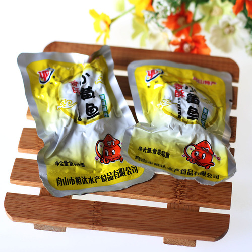 Yuda crispy yellow croaker 450g spicy yellow croaker dry goods snack ready-to-eat hairtail Zhoushan seafood specialty