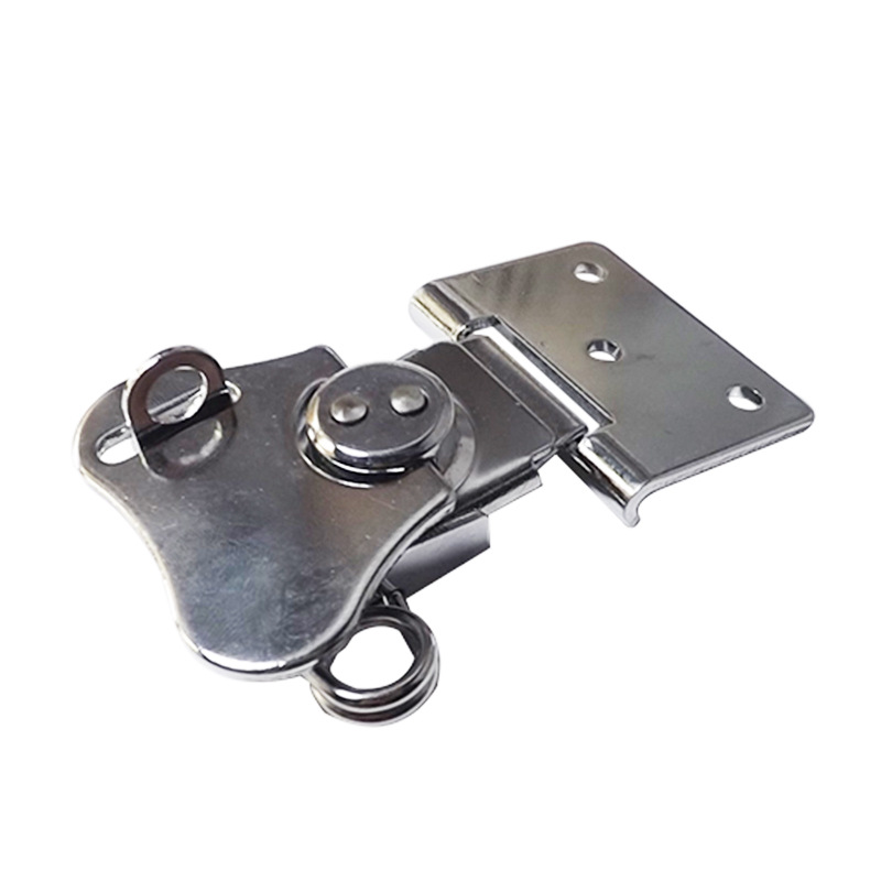 Gran tamaño mariposa cerradura 90 gancho dispositivo de instalación mariposa accesorios cerradura perno caja de madera bloqueo mariposa de aviación