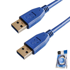 Manufacturer of USB cables, standard USB 3.0 data cable 1.5 meters, USB male-to-male data cable