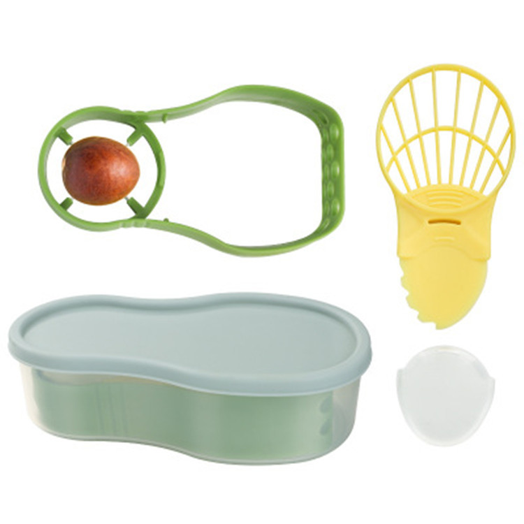 牛油果工具套裝三合一果肉分離器牛油果去核器鱷梨切水果切片器