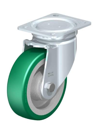 德国进口 罗森菲尔德Blickle 抗振（弹簧吸收震动）的高承载脚轮