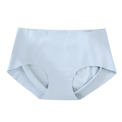 Seamless underwear women's ice silk underwear one piece breathable thin summer new yoga sports sexy briefs for women