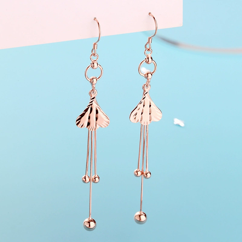 Universal earrings, silver 925 sample, Korean style, simple and elegant design, internet celebrity