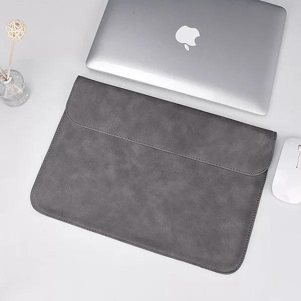 Source factory direct flat leather case notebook liner Apple macbook iPad protective case customization