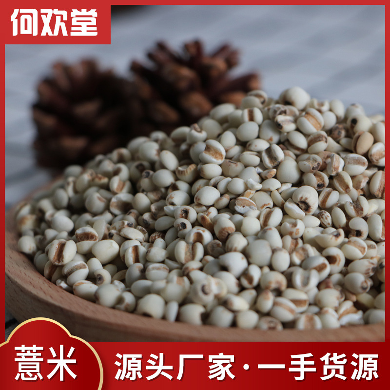 贵州小薏米新货散装500g薏米仁薏苡仁五谷杂粮现货一件代发批发