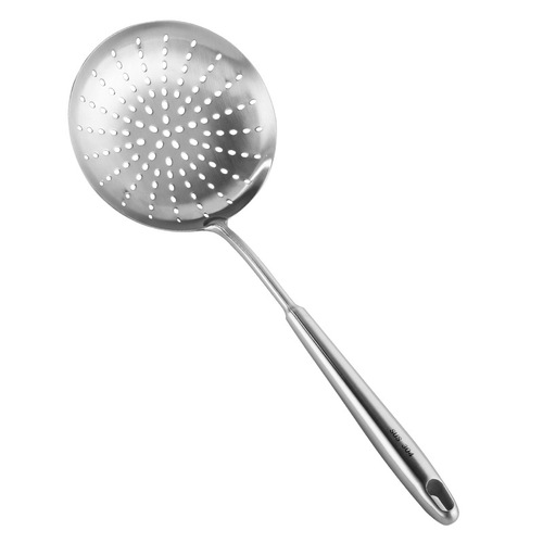 Directly supplied to home kitchen cooking 304 stainless steel colander 16 colander plus large long handle noodles frying filter spoon