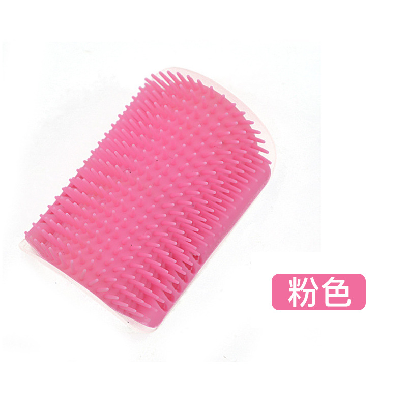 Gato masaje cepillo juguete gato cero pelo frotar dispositivo mascota esquina frotar picazón dispositivo masajeador mascotas suministros transfronterizos