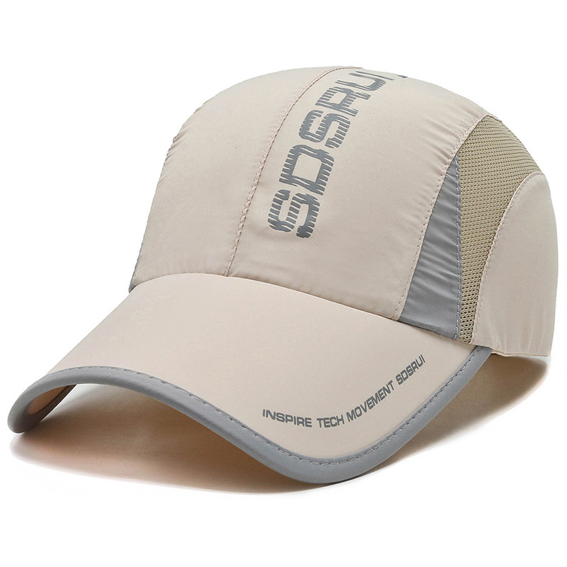 Hut für Herren, dünn und schnelltrocknend, Schutz, Sonnenschutz, Baseballkappe, Sommer, Freizeit, Outdoor-Angeln, atmungsaktiv_voghion.com