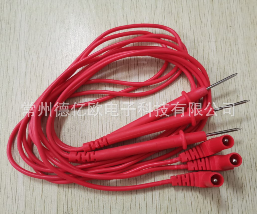厂家直销测试线 万用表探针线 1.2米长仪器仪表测试用