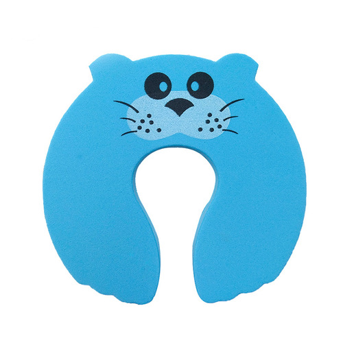 Manufacturer Direct Sales Cartoon Animal Safety Door Card Door Stop Baby Thickened Eva Children's Anti-Scalding Safety Door Card