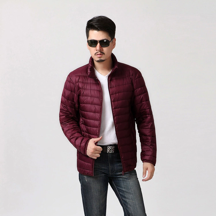 Новая осенне-зимняя стеганая куртка для папы с хлопковой подкладкой, Мужская Легкая стеганая куртка, мужская повседневная куртка больших размеров, Мужская стеганая куртка