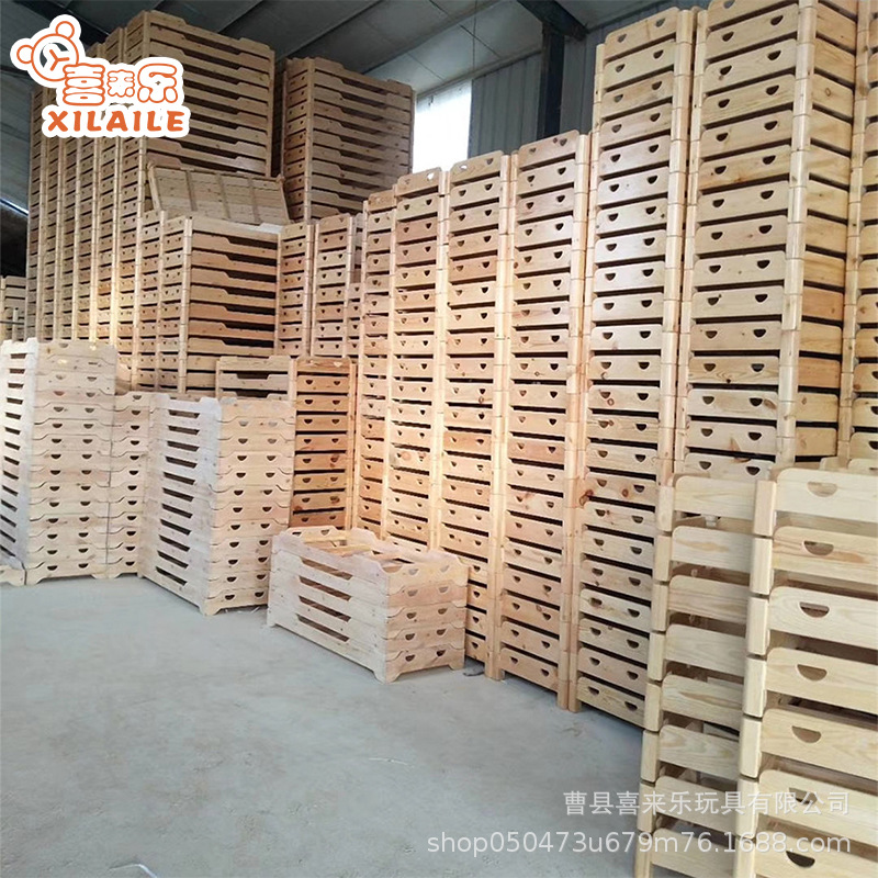 Kindergarten solid wood bed kindergarten Kindergarten lunch bed children's bed Kindergarten bed early education center bed training class