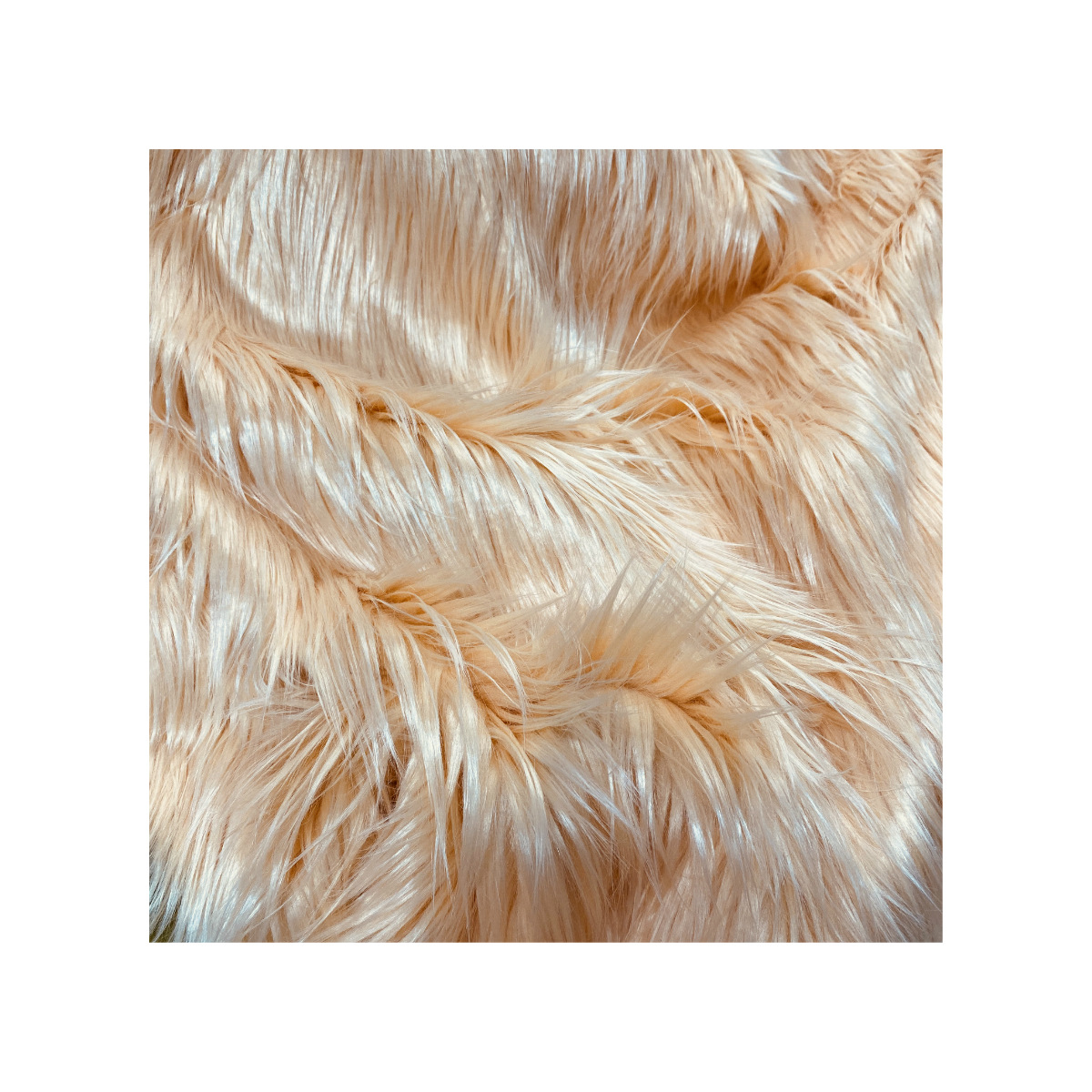 80 - 100MM cabello largo rollo de lana de playa caída de agua cabello de pelo de muñeca tela de ropa bolsa