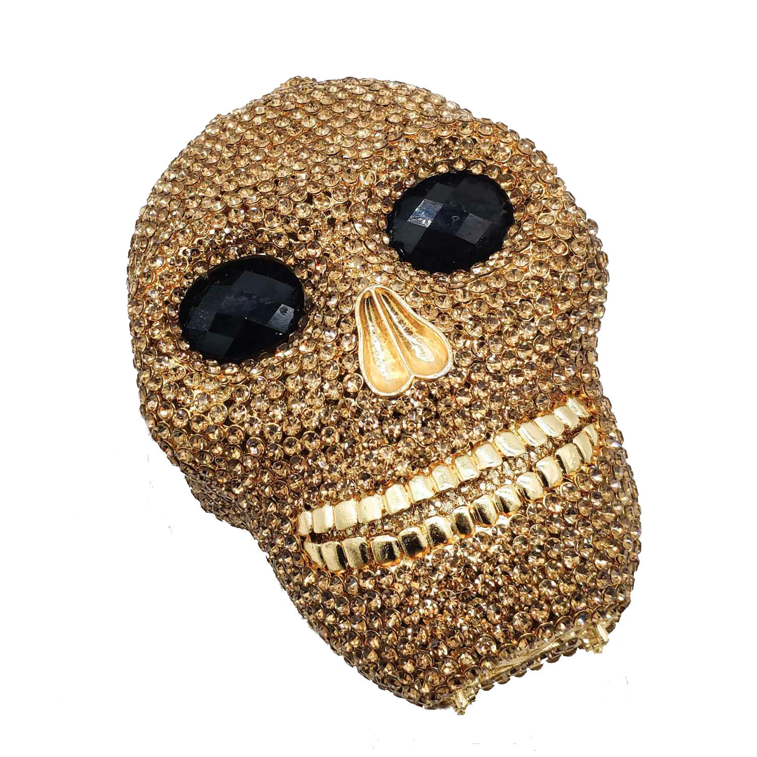 Abendessen Tasche Schädel Diamant Bankett Tasche Ghost Head Strass Abendtasche display picture 3