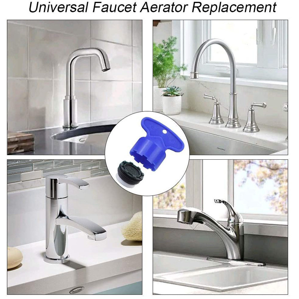 Kitchen and bathroom water outlet filter screen foaming device wrench accessories, faucet water outlet filter device wrench foaming device undefined