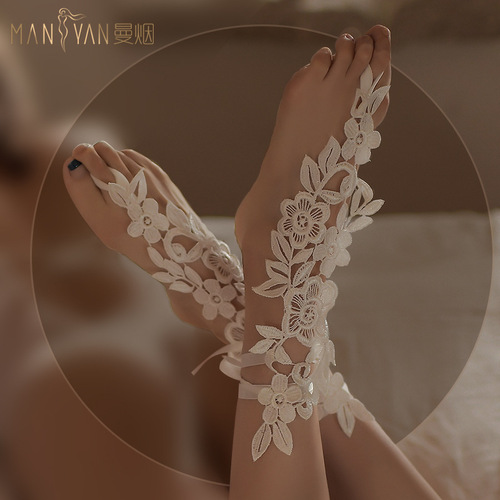 Man Yan Sexy Lingerie, Sexy Straps, Romantic Lace, Gartered, Lacy Hosiery, Sexy Socks, Romantic Accessories, 7150
