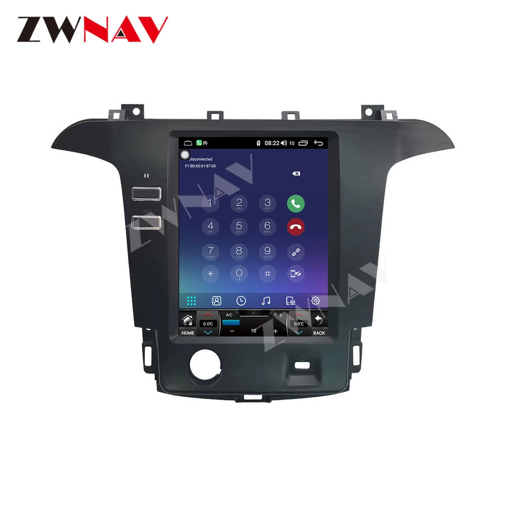 Для Ford S-Max Galaxy 2007-2015 Android 9,0 Ford с большим экраном навигации CarPlay