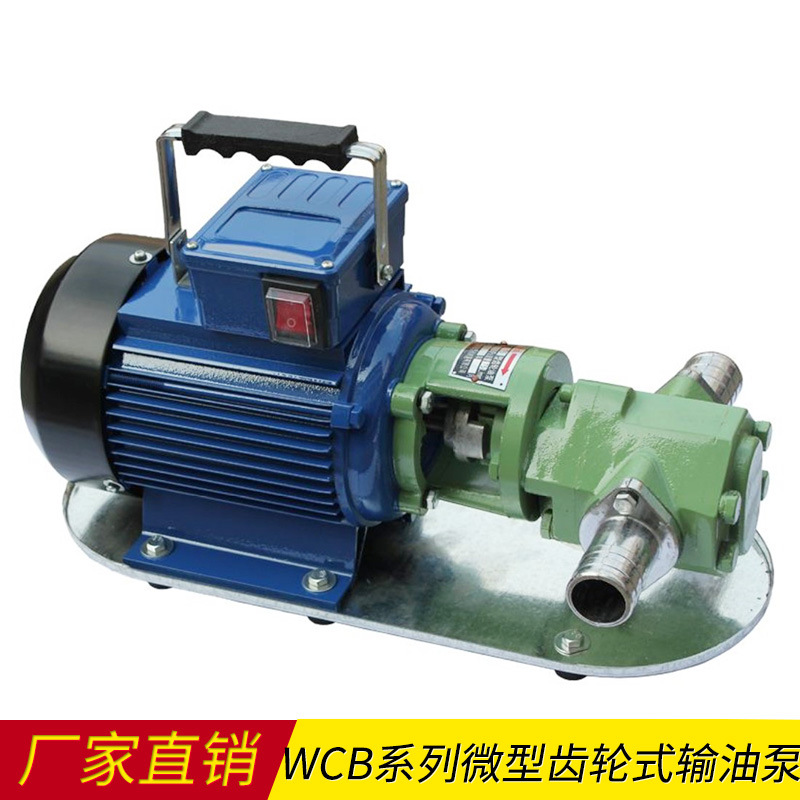 上海百得泵业 WCB输油泵 防爆微型齿轮油泵 油泵 上海厂家自吸