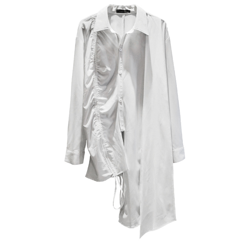 Wholesale foreign trade autumn and winter shirts for men and women, trendy loose bottoming shirts, casual shirts C80 P95_voghion.com