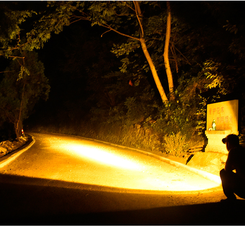 超亮夜钓捕鱼矿灯户外探照