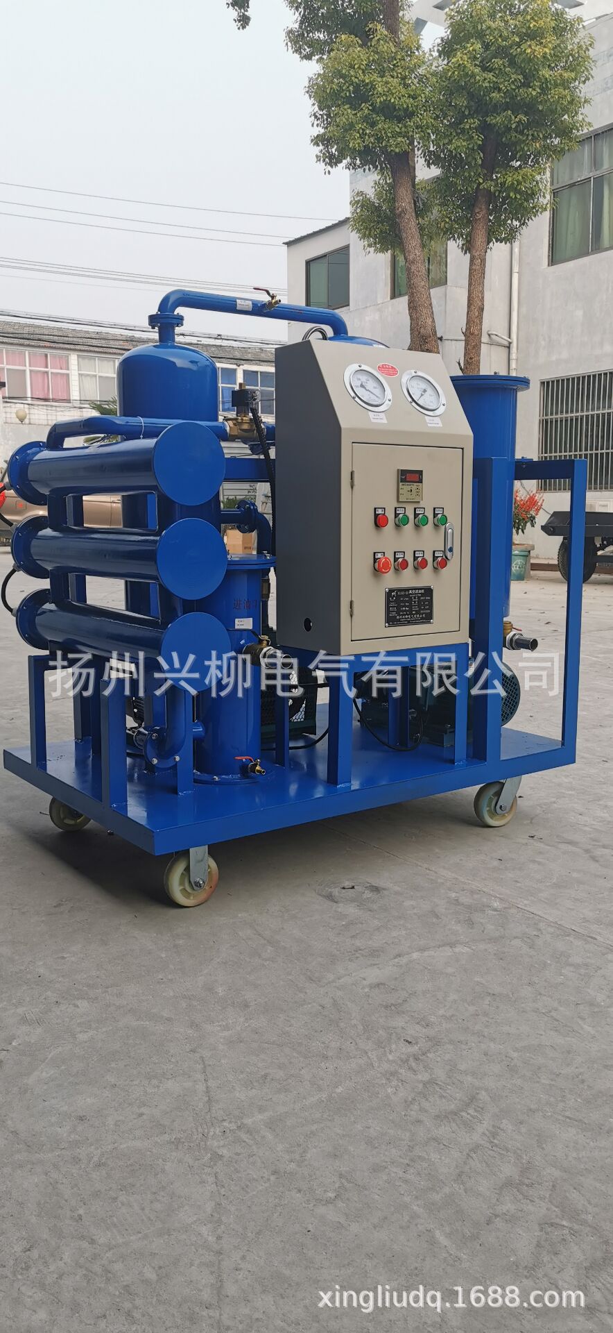 供应6000L/h真空滤油机 真空度＜60pa