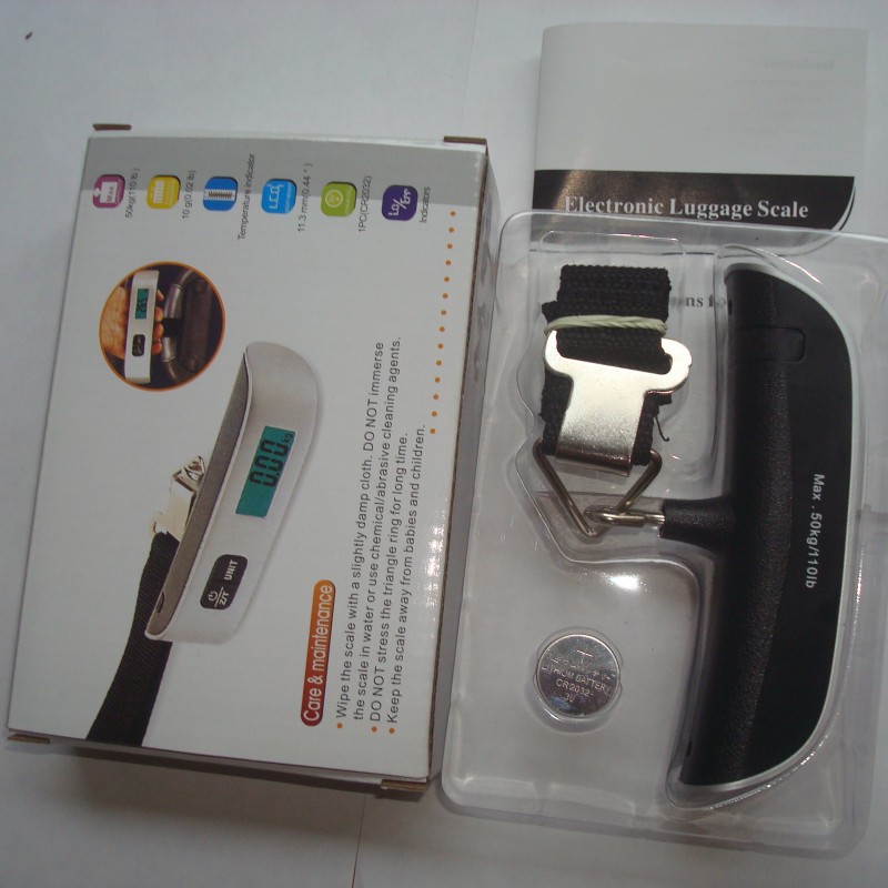 厂家直供便携手提秤 织带 钩子秤 钓鱼快递行李秤一件代发