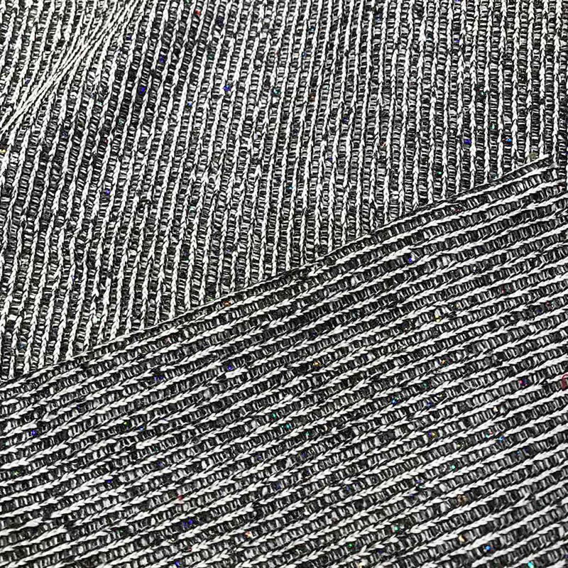 君晟新品粗针毛线布 鞋材宠物衣服针织毛线面料 粗针提花毛线布