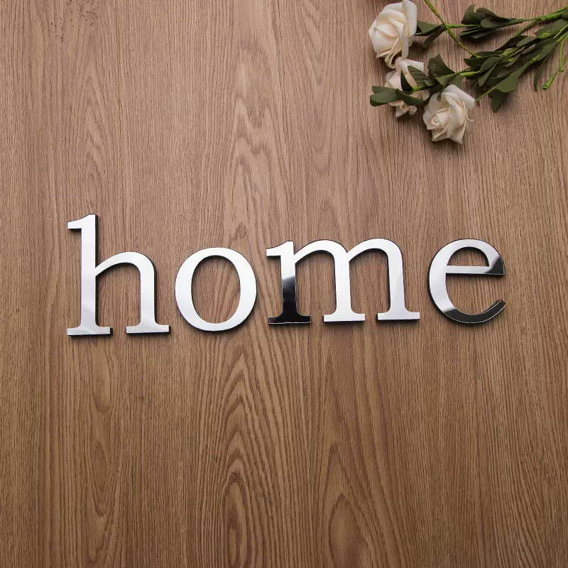 跨境热销 家居装饰亚克力墙贴英文字母装饰贴