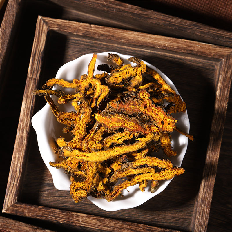 Huang Lian Slices (Coptis chinensis) — Sichuan Bitter Herb, Unsulfured, 500g overview