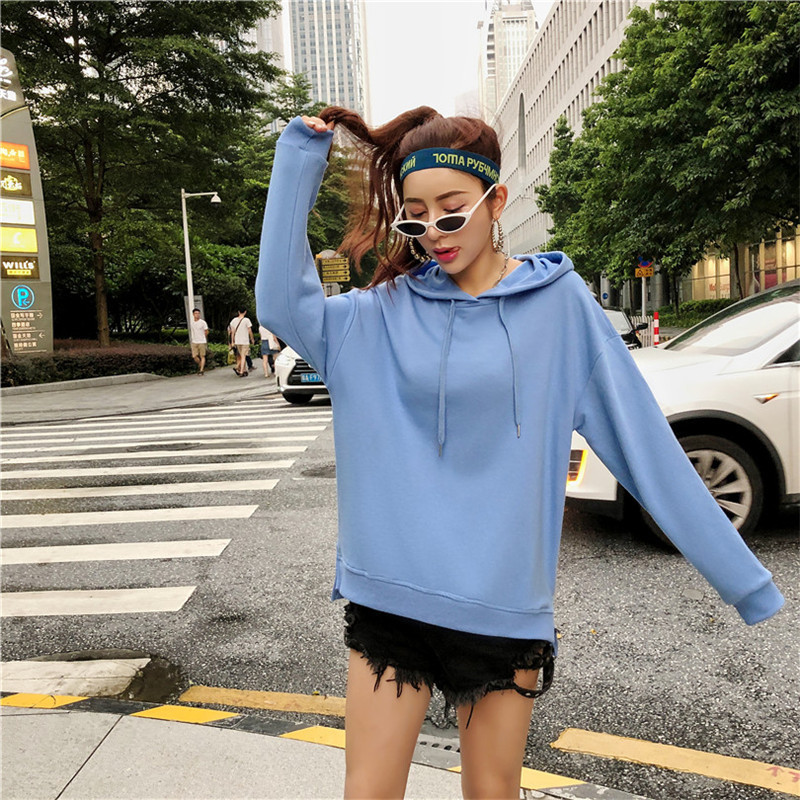 【M018】银狐绒套头口袋卫衣|ms