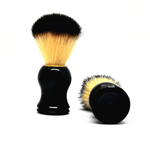 尼龙毛头剃须胡刷打泡沫刷男士洁面刮胡刷塑料手柄造型工具胡刷|ms