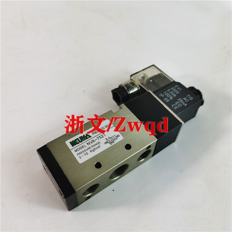 电磁阀NEUMA NVA-7521-P换向阀二位五通