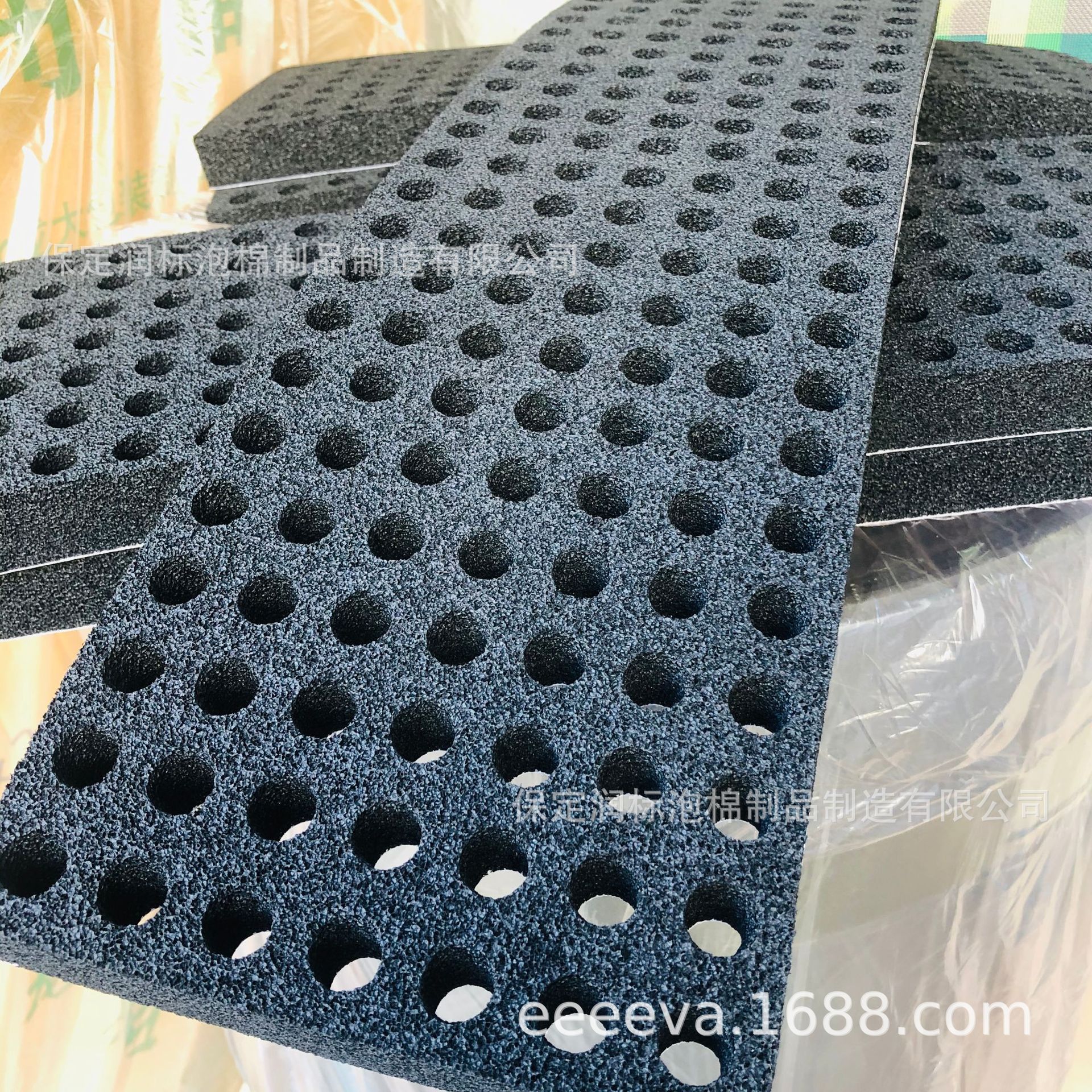 码垛机吸盘配套epdm开孔海绵机械手配件真空吸盘吸嘴泡绵