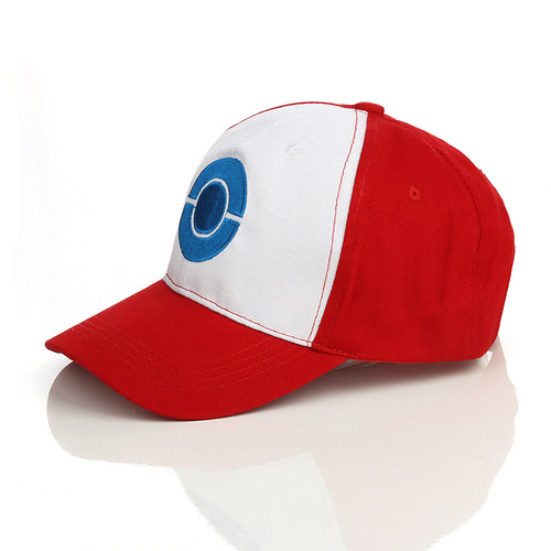 Pokemon Pokémon Pet Monster Embroidered C Hat Pocket Monsters Ash Hat Manufacturer Wholesale