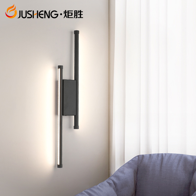 炬胜简约LED壁灯卧室床头灯 酒店过道玄关楼梯电视背景墙壁灯|ru