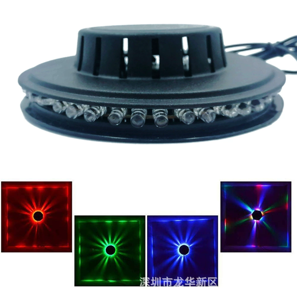 USB вращающийся голосовой контроль небольшой солнечный декоративный свет светодиодный свет сцены бар Disco DJ клуб бар музыкальный свет