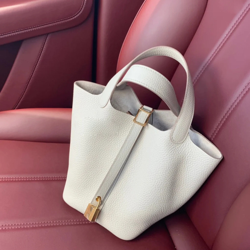 ワンピース 世代別 バケツのパック ヘッドレイヤー カウスキンハンドバッグ 百の乗車 大容量 手 うわし バッグ女 本革 バスケットバッグ 中国仕入れ Com