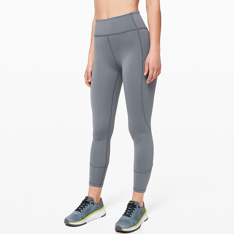 YG 02 LUレディース脚ラインスポーツパンツ太陽灰SUNASH