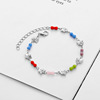 Accessory, fashionable jewelry, universal crystal bracelet, European style, suitable for import, wholesale