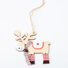 Creative country wooden pendant, decorations, Christmas accessory, American style