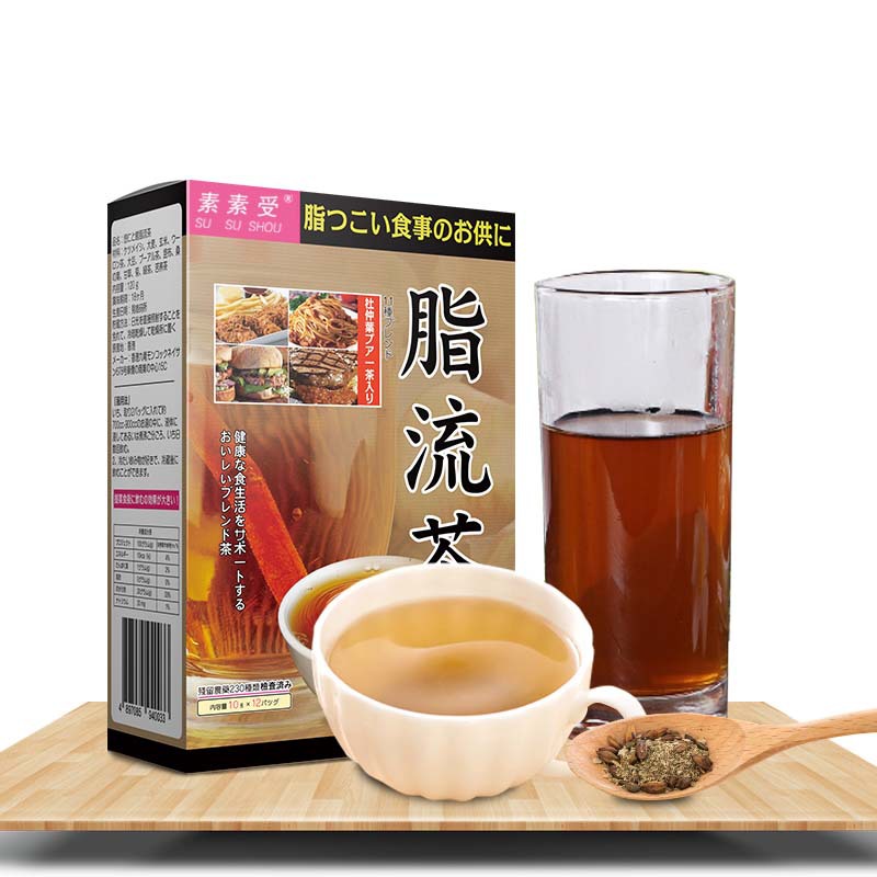 找工厂 素素受脂流茶 24小包X5克 花茶袋泡茶  荷叶茶OEM贴牌生产|ru